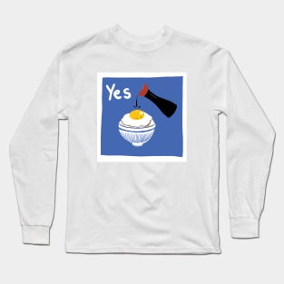 Yes Egg Nonsense Long Sleeve T-Shirt